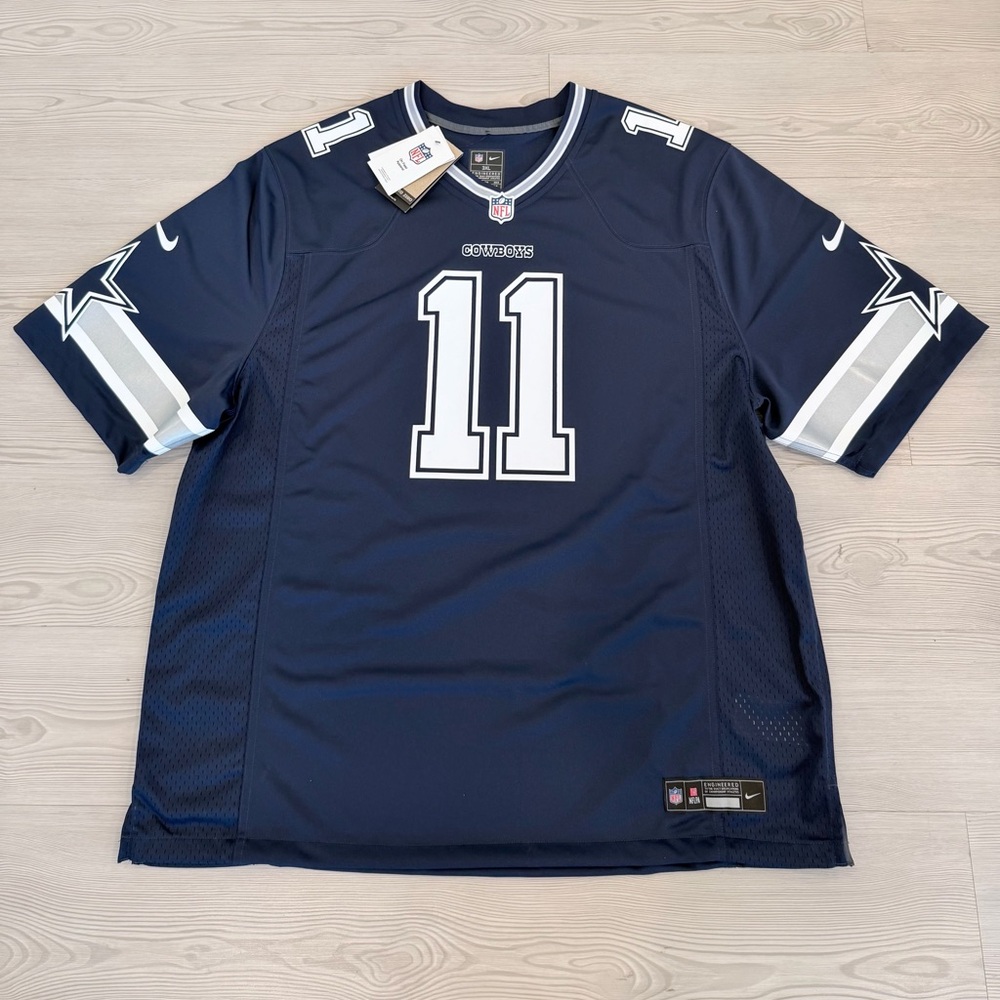 NFL Dark Blue and Silver Jersey